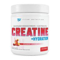 Titan Nutrition Creatine + Hydration - Strawberry Lemonade
