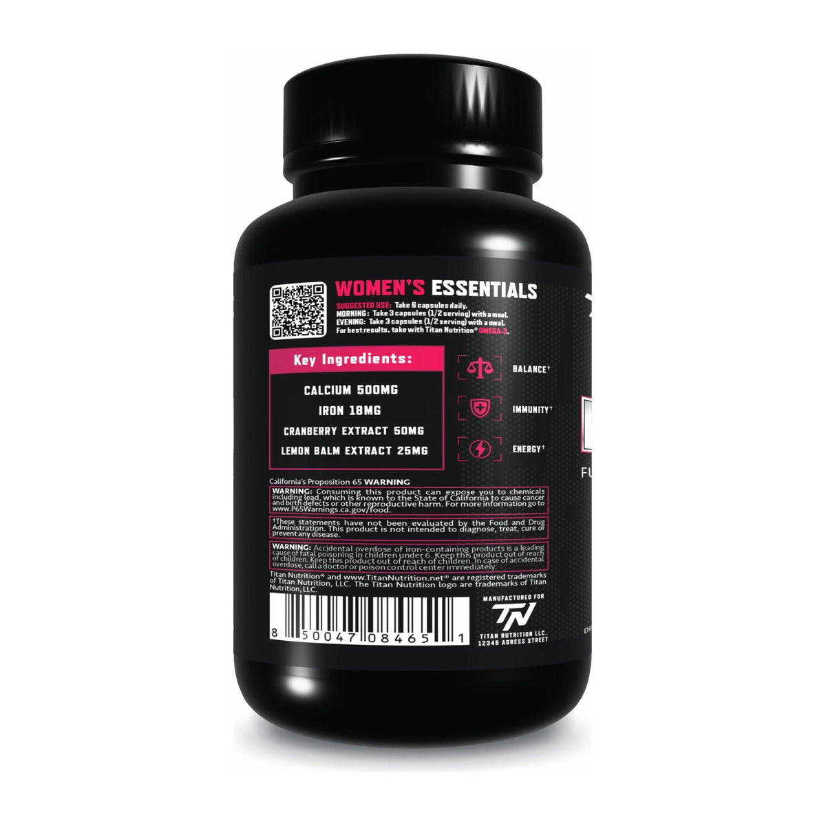 Titan Nutrition ESSENTIALS Trace Mineral Complex - HERS