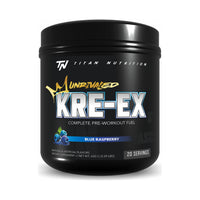 Titan Nutrition KRE-EX Unrivaled Pre-Workout - Blue Raspberry