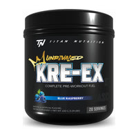 Titan Nutrition KRE-EX Unrivaled Pre-Workout - Blue Raspberry