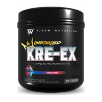 Titan Nutrition KRE-EX Unrivaled Pre-Workout - Snocone
