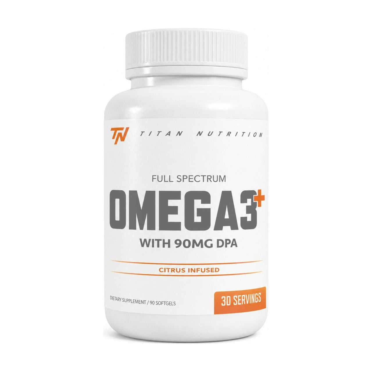 Titan Nutrition Omega3+ Full Spectrum Omega-3 with DPA