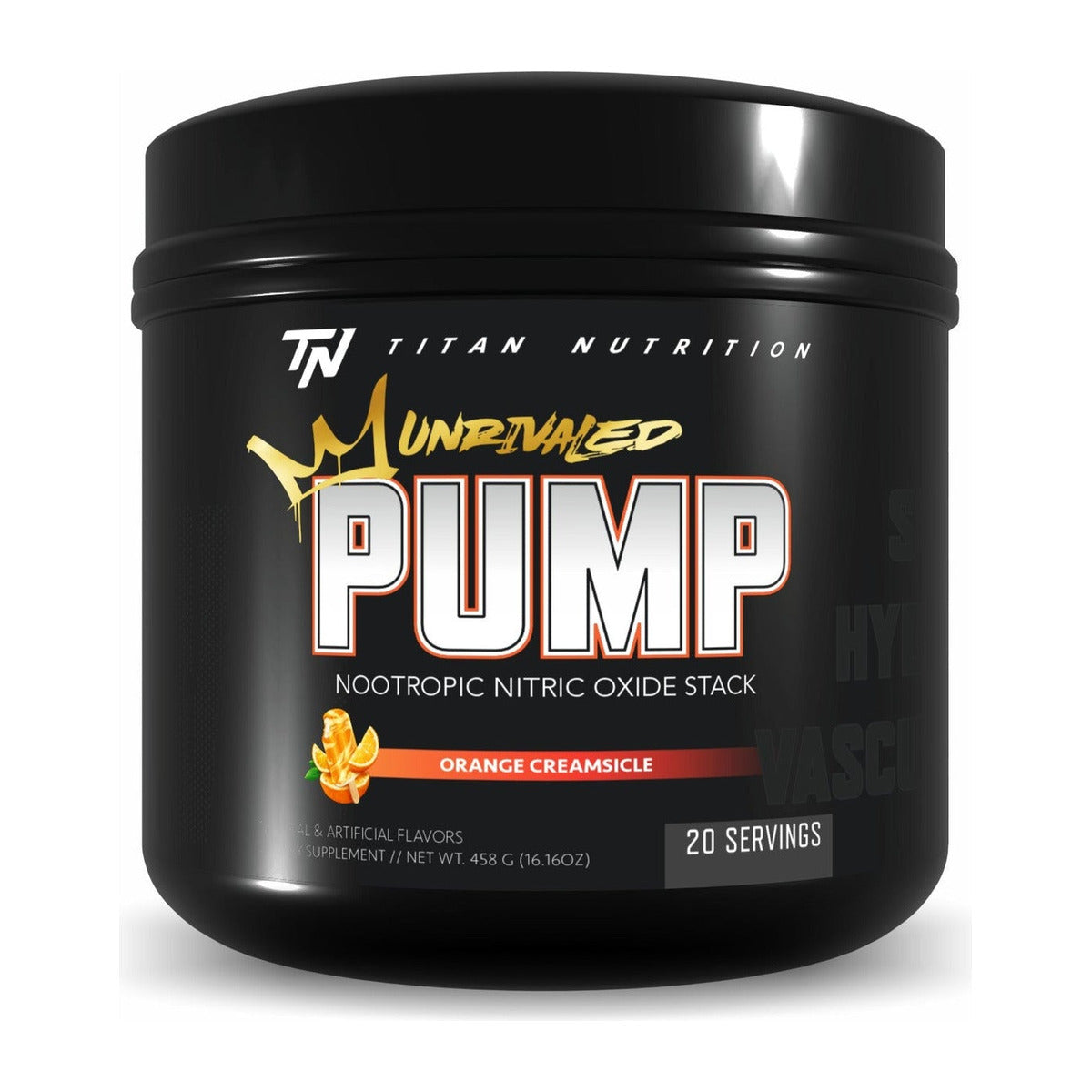 Titan Nutrition PUMP Unrivaled Nitric Oxide Stack - Orange Creamsicle