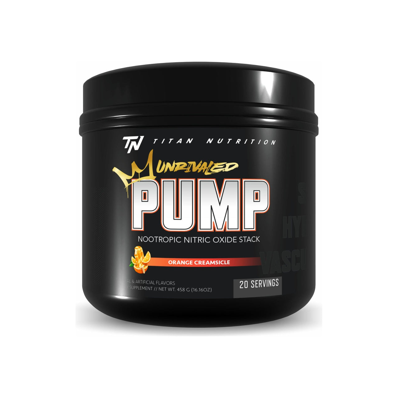Titan Nutrition PUMP Unrivaled Nitric Oxide Stack - Orange Creamsicle