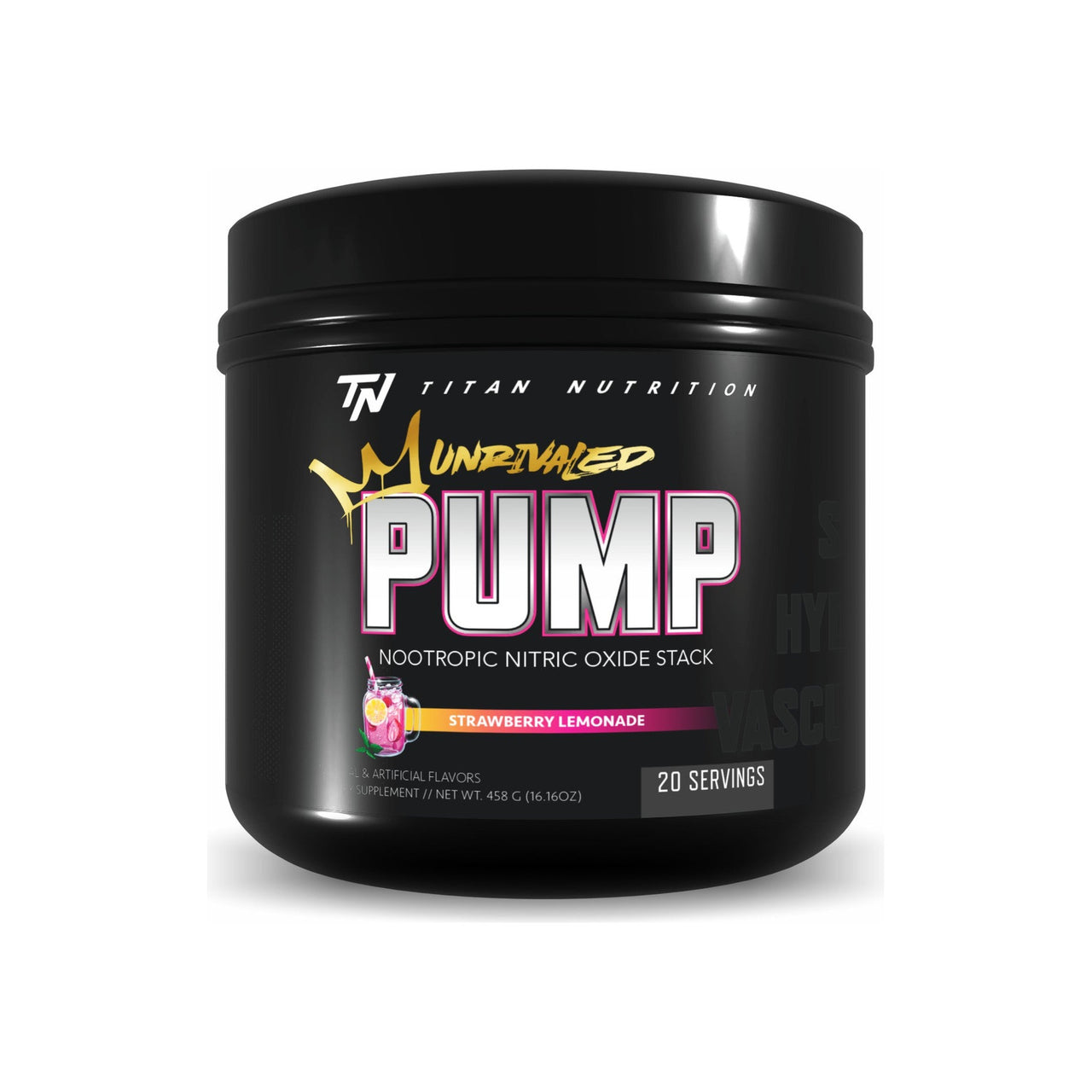 Titan Nutrition PUMP Unrivaled Nitric Oxide Stack - Strawberry Lemonade