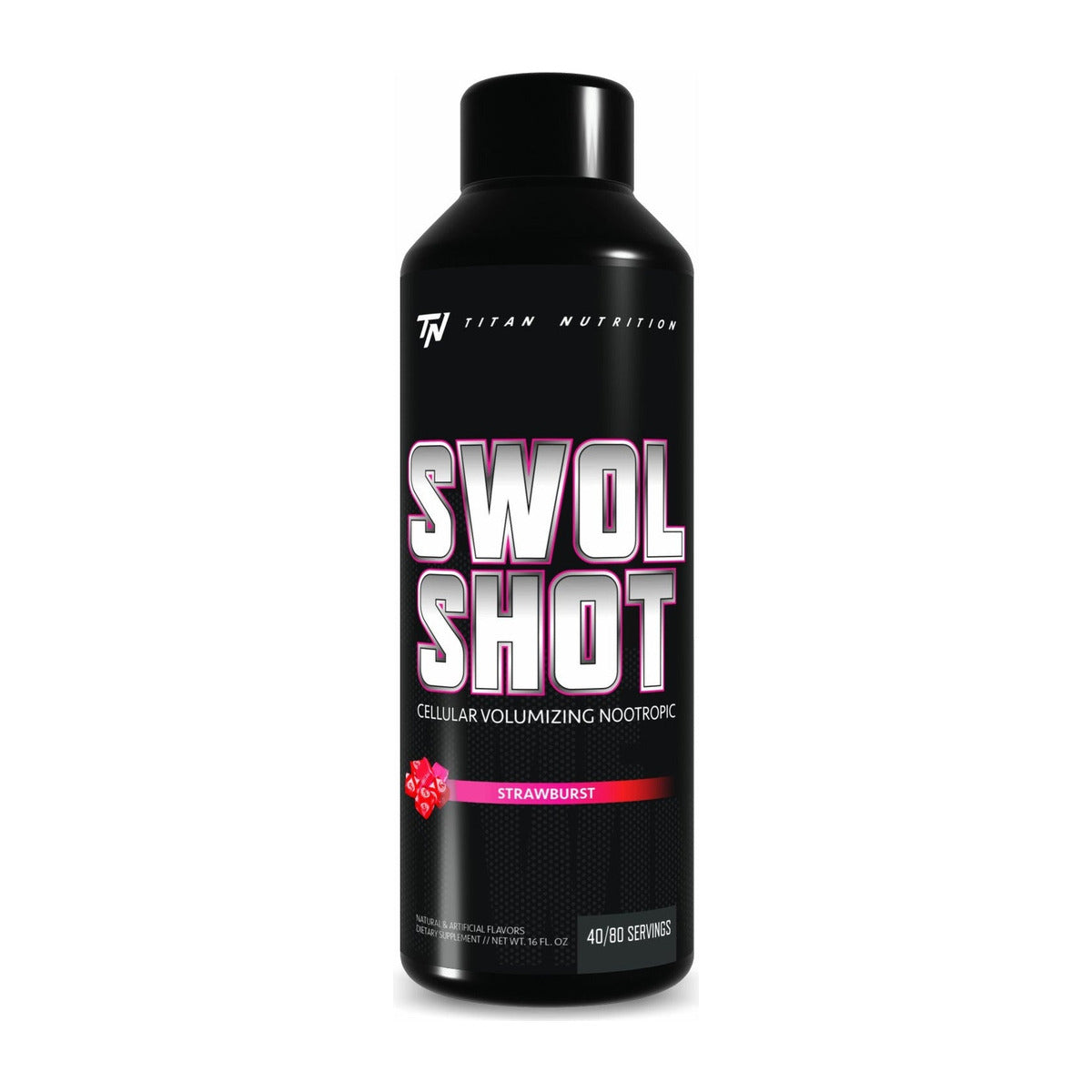 Titan Nutrition SwolShot Cellular Volumizing Nootropic - Strawburst