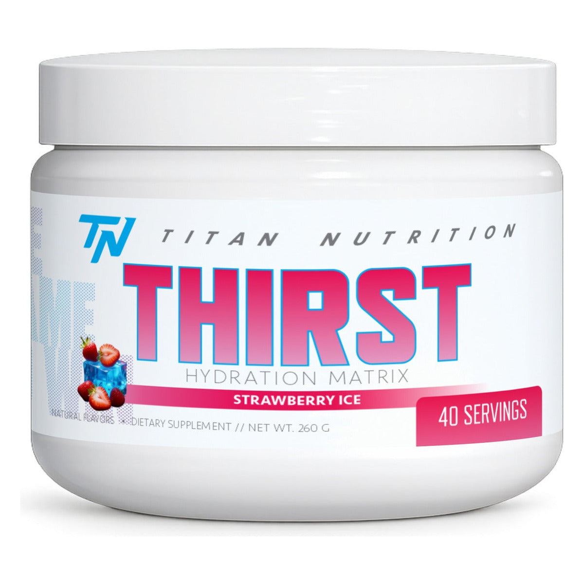 Titan Nutrition THIRST Hydration Matrix - Strawberry Ice