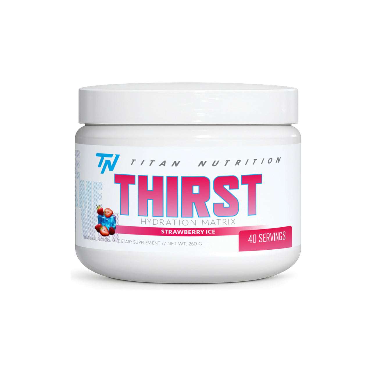 Titan Nutrition THIRST Hydration Matrix - Strawberry Ice