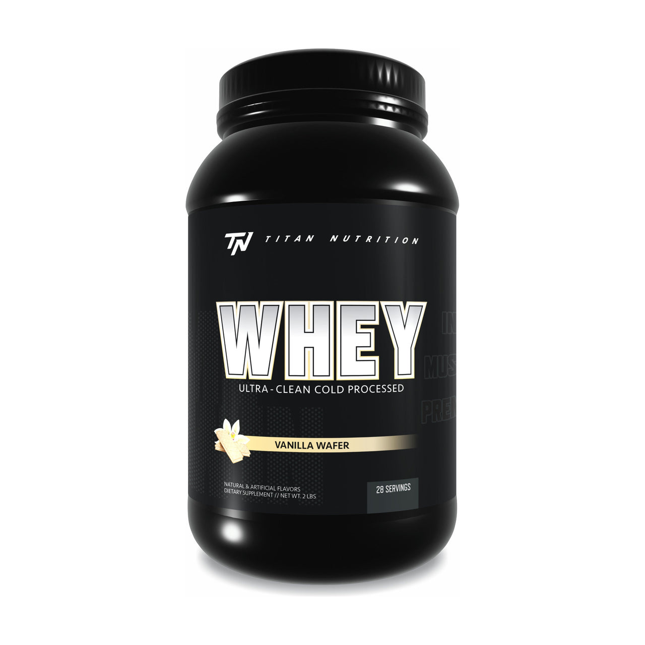 Titan Nutrition Titan Whey Protein - 2 LB / Vanilla Wafer