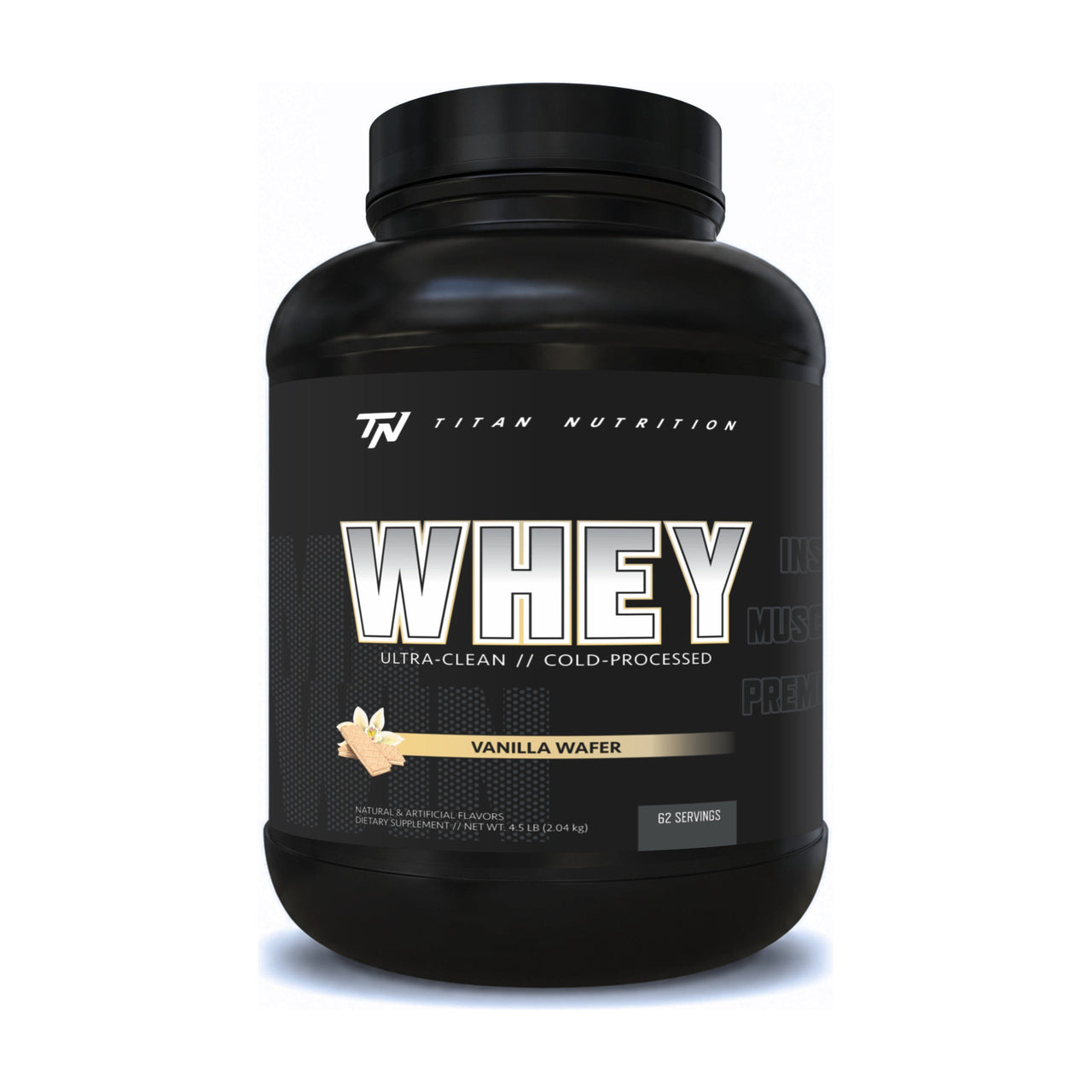Titan Nutrition Titan Whey Protein - 4.5 LB / Vanilla Wafer
