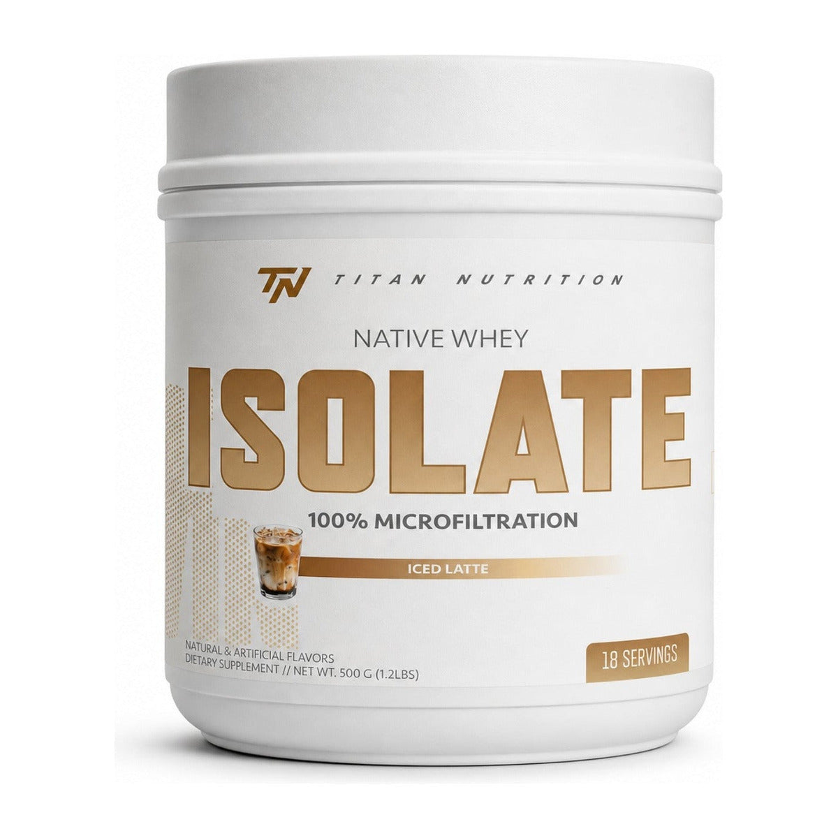 Titan Nutrition Whey Isolate 1 lb - Iced Latte