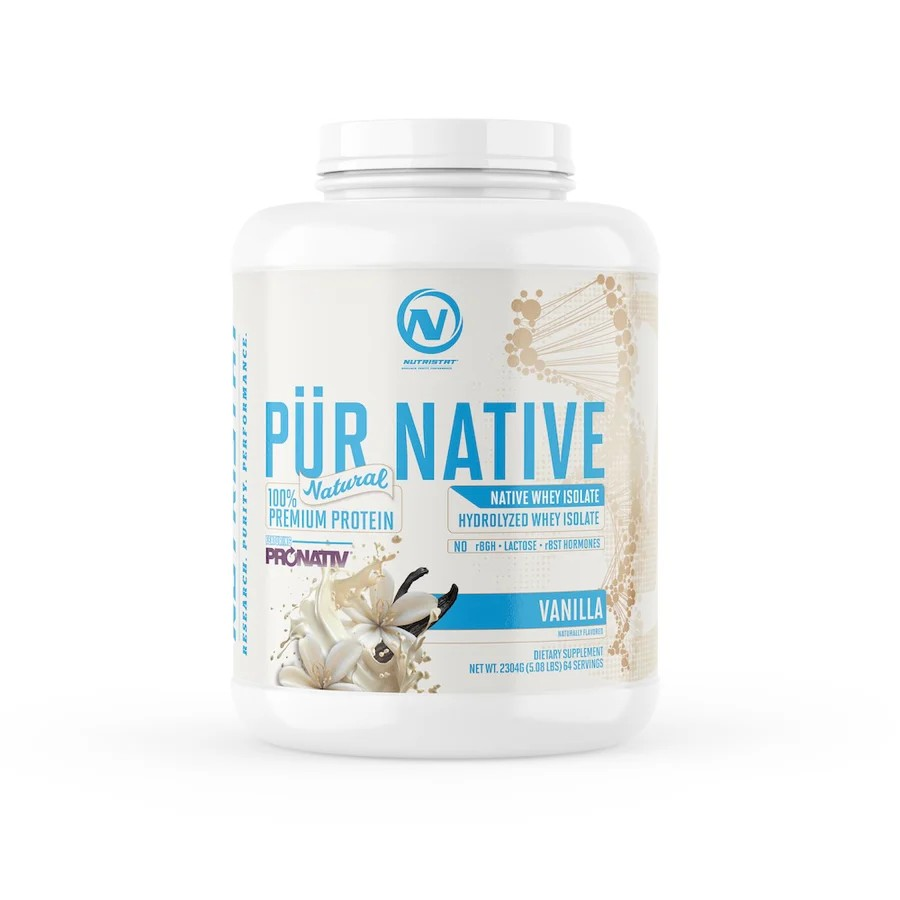 Nutristat PÜR NATIVE NATURAL - 64 Servings / Vanilla
