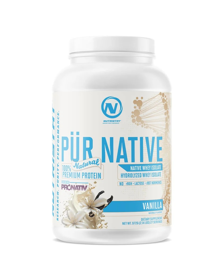 Nutristat PÜR NATIVE NATURAL - 27 Servings / Vanilla