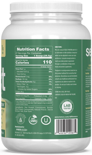 Select Vegan Protein