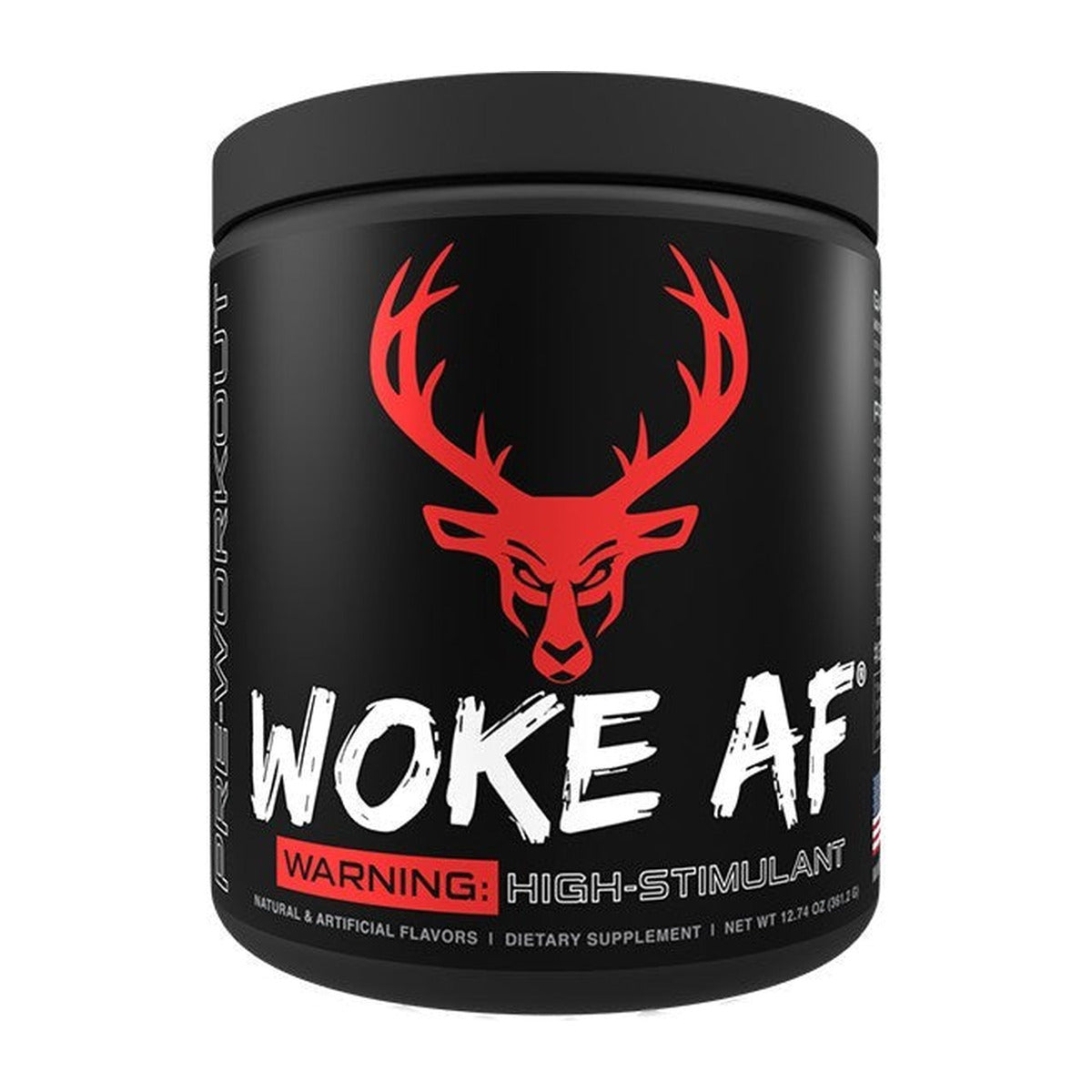 Bucked Up Woke AF Pre-Workout - Blood Raz (previous label)