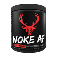 Bucked Up Woke AF Pre-Workout - Blood Raz (previous label)