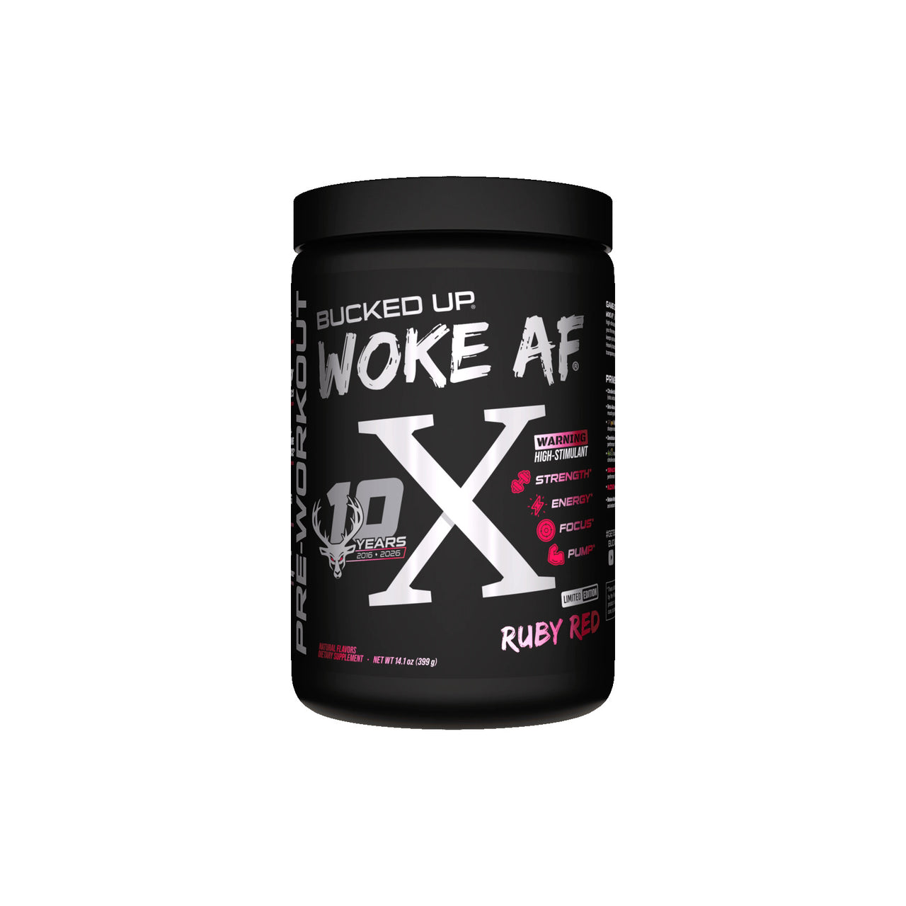 Woke AF X - Ruby Red