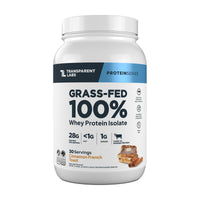 Transparent Labs Grass-Fed Whey Protein Isolate - Cinnamon French Toast