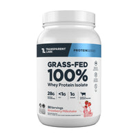 Transparent Labs Grass-Fed Whey Protein Isolate - Strawberry Milkshake