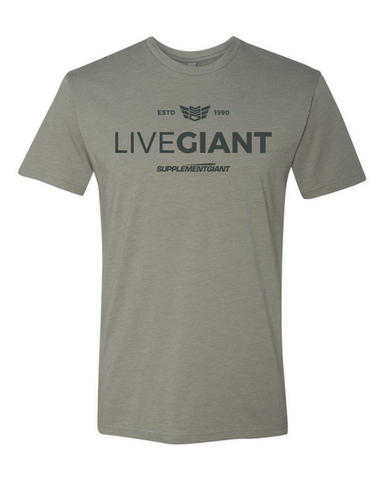 Live Giant Stone Grey T-Shirt